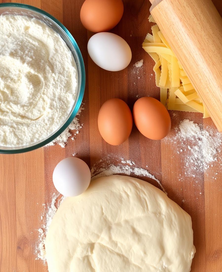 Ingredienti per la pasta fresca